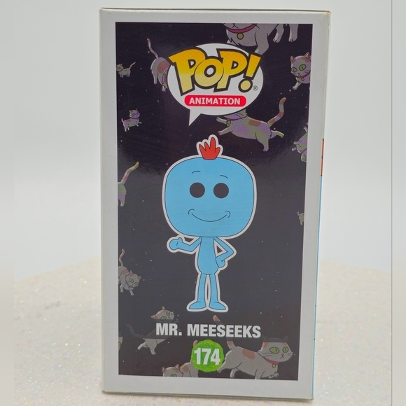 Funko POP! Rick and Morty Mr. Meeseeks #174 Vinyl Figure - Picture 5 of 6